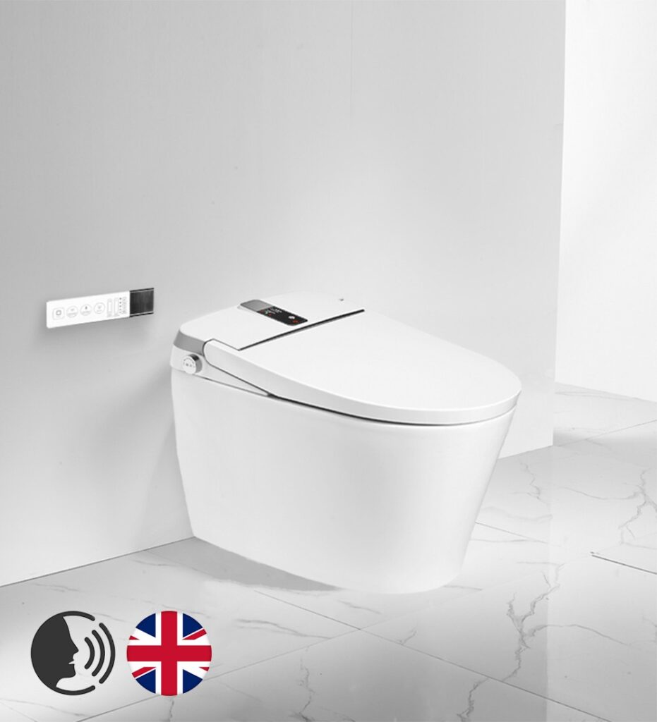 Inodoro Inteligente - A305 VOZ INGLÉS (Con Tanque)