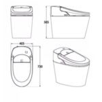 Inodoro Inteligente - E210 (Con Tanque)