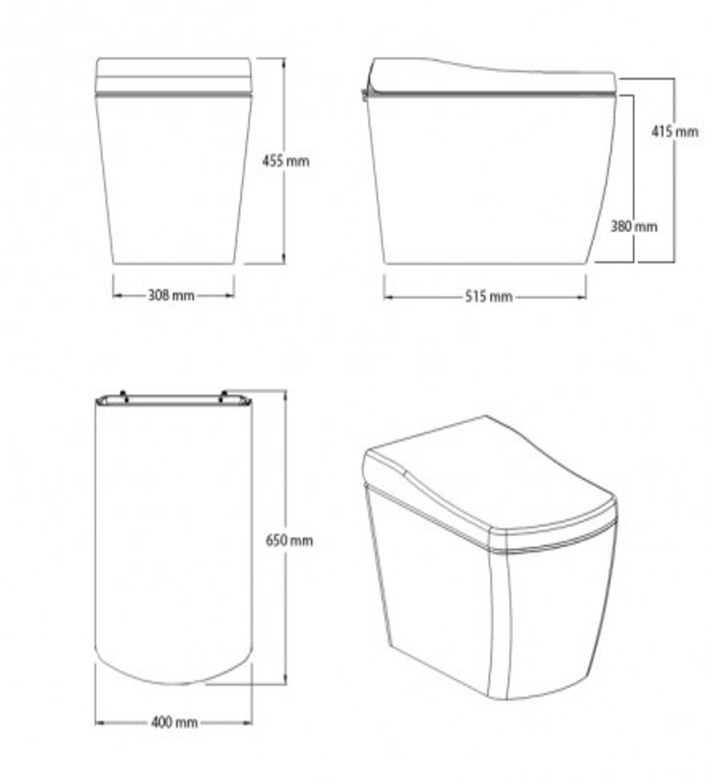 Inodoro Japonés - S300 (Sin Tanque)