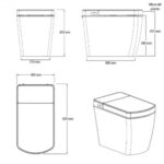 Inodoro Japonés - SL625 (Sin Tanque)