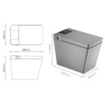 Inodoro Inteligente - A205 (Con Tanque)