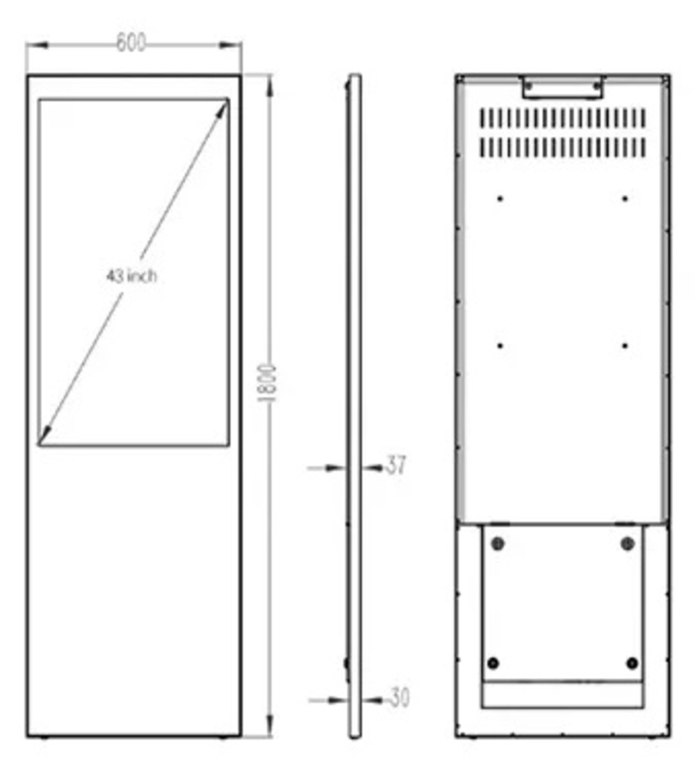 Espejo Inteligente con Pantalla HD 43" - VL43