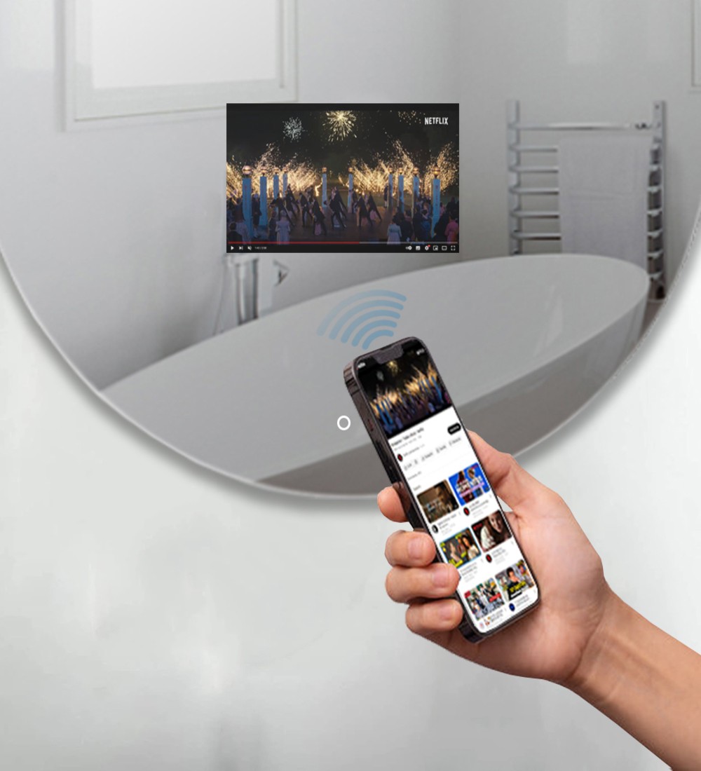 Espejo Retroiluminado con Pantalla - VR600 ADVANCE