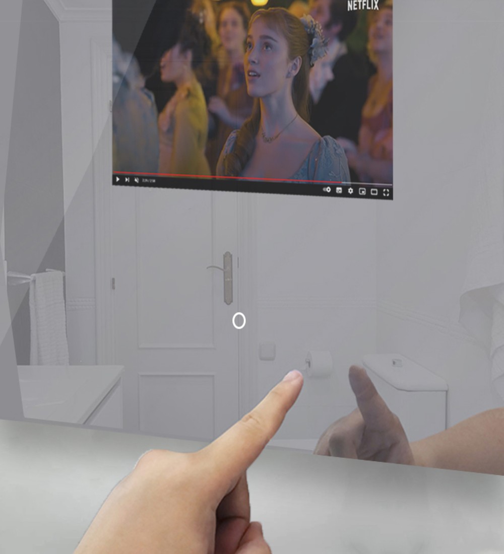 Espejo Retroiluminado con Pantalla - VR6080 ADVANCE