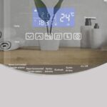 Espejo Retroiluminado con Pantalla - K800