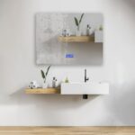 Espejo Retroiluminado con Pantalla - K12060