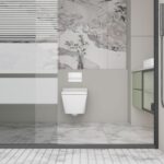 Inodoro inteligente de estilo japonés suspendido rectangular blanco - Vogo Spain