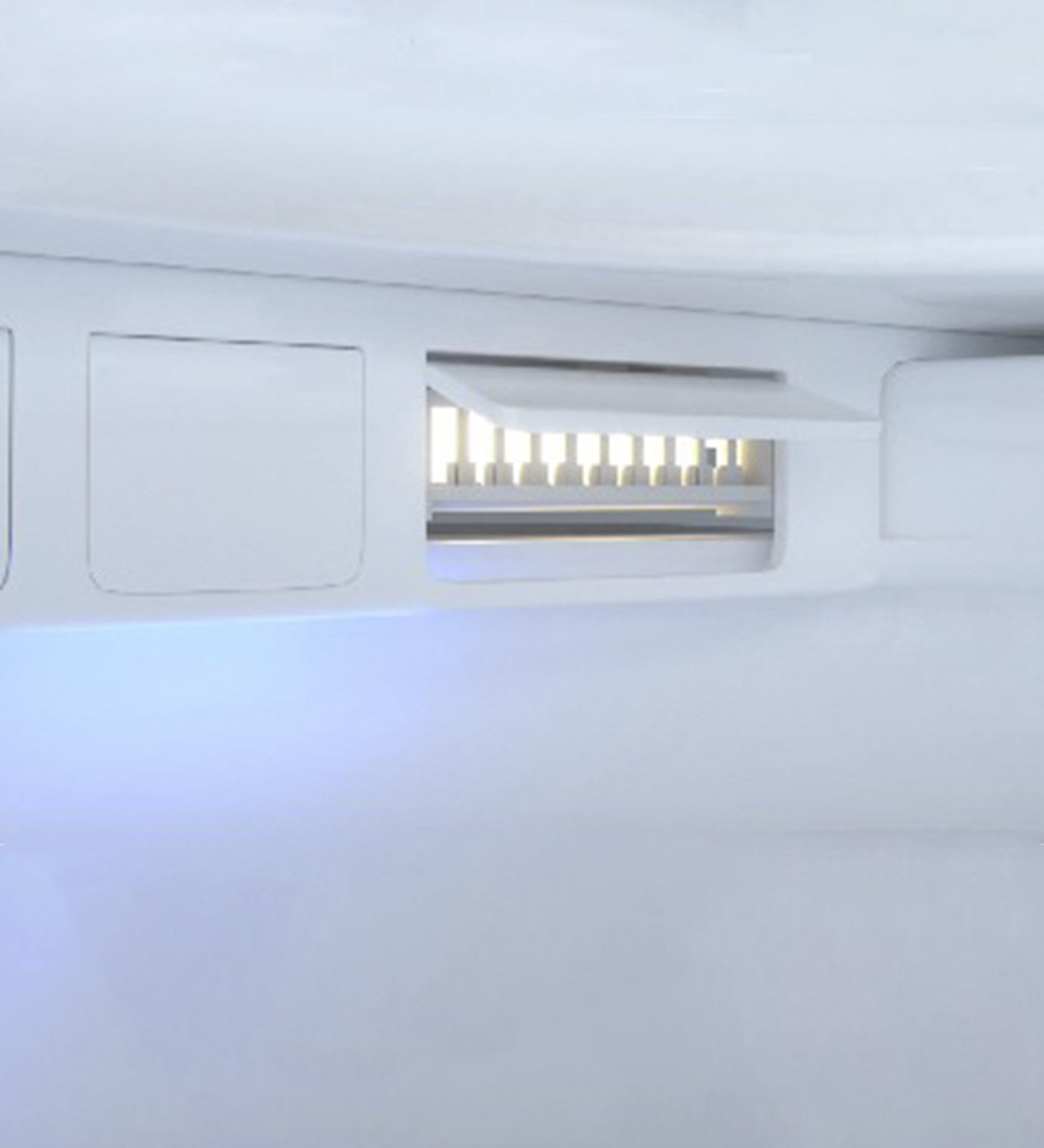 Inodoro inteligente de estilo japonés suspendido rectangular blanco - Vogo Spain