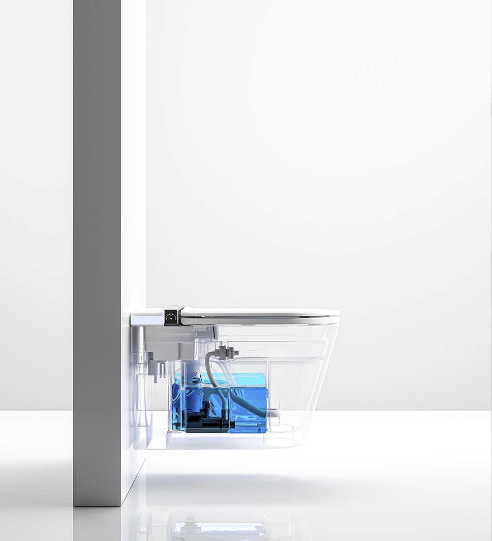 Wc Japonés suspendido STOCK FERIA - W270 (Con bastidor)