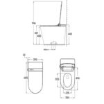 Inodoro Japonés - A230 (Con Tanque)