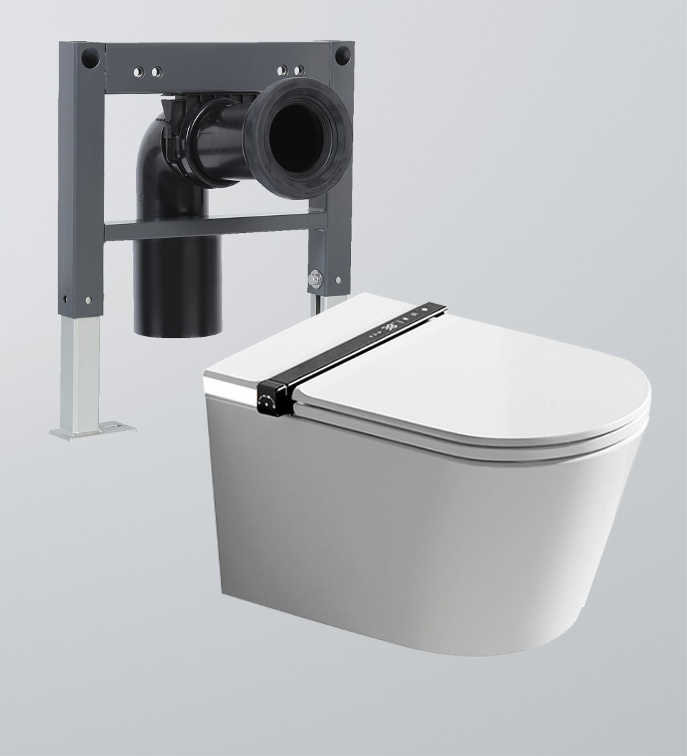 Wc Japonés suspendido STOCK FERIA - W270 (Con bastidor)