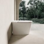 wc japonés A360 blanco lateral