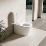 wc japonés A360 blanco tapa abierta