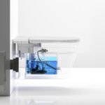 wc japonés W390 blanco tanque integrado