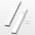 mando wc japonés W390 blanco