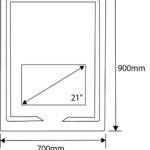 Espejo Inteligente con Pantalla HD - V30