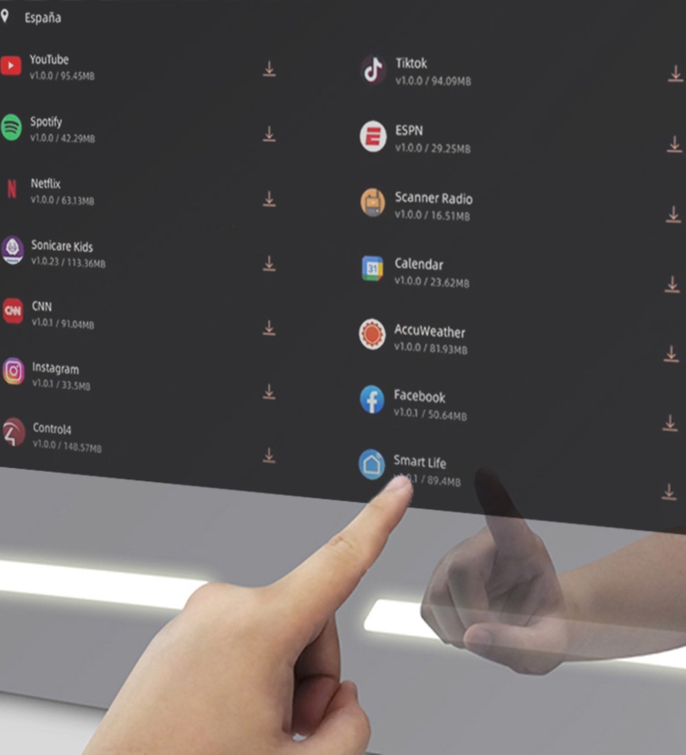 Espejo Inteligente con Pantalla HD - V30