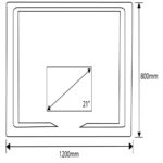 Espejo Inteligente con Pantalla HD- V50