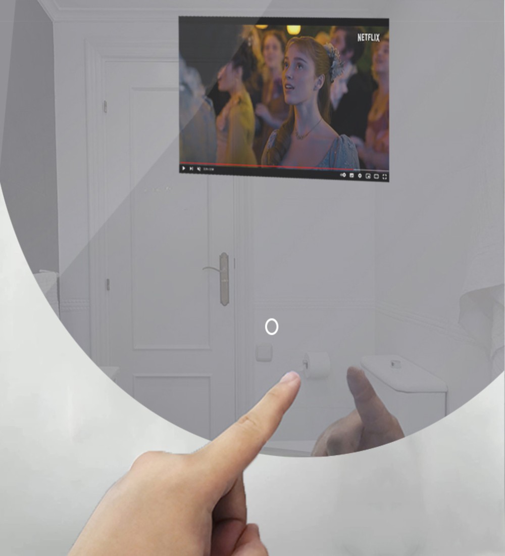 Espejo Retroiluminado con Pantalla - VR600